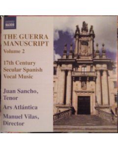 The Guerra Manuscript, Volume 2 (17th Century Secular Spanish Vocal Music)