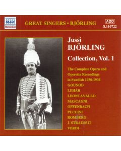 Jussi Björling Collection Vol. 1 Samtliga Opera- Och Operettinspelningar På Svenska, 1930-38