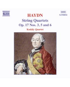 String Quartets Op.17, Nos. 3, 5 And 6