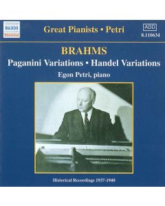 Paganini Variations • Handel Variations