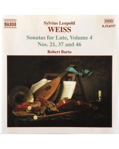 Sonatas For Lute, Volume 4 Nos. 21, 37 And 46