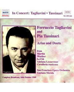 Arias And Duets / Complete Broadcast, 16th October 1949