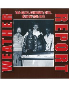 The Agora, Columbus, Ohio, October 17th 1972