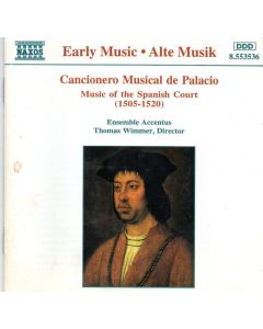 Cancionero Musical de Palacio (Music Of The Spanish Court (1505 - 1520))