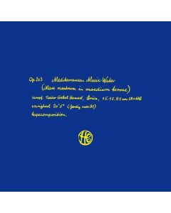 Mediterranean Music-Water