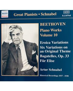 Piano Works Volume 10 / Historical Recordings 1937 - 1938
