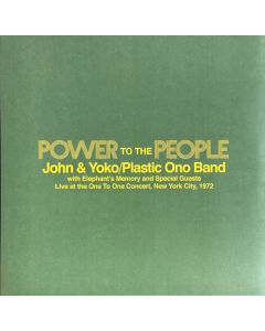Power To The People (Live At The One-To-One Concert, New York City, 1972)
