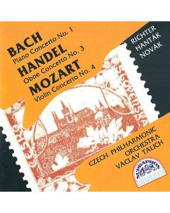 Piano Concerto No. 1 / Oboe Concerto No. 3 / Violin Concerto No. 4