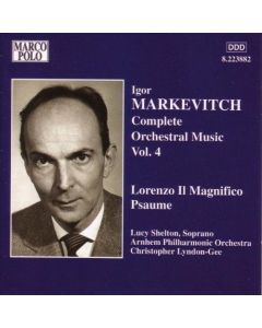 Complete Orchestral Works, Vol. 4: Lorenzo Il Magnifico / Psaume