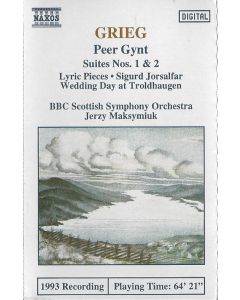 Peer Gynt Suites Nos. 1 & 2 • Lyric Pieces • Sigurd Jorsalfar • Wedding Day At Troldhaugen
