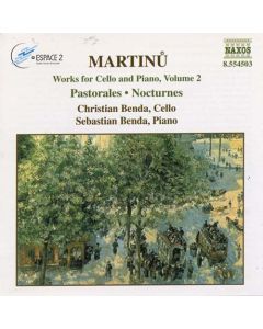 Works For Cello And Piano, Volume 2  Pastorales ● Nocturnes