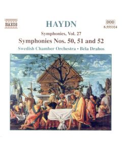 Symphonies, Vol 27; Symphonies Nos. 50, 51 and 52