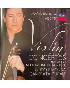 Violin Concertos Nos. 22 & 24 /Meditazione In Preghiera