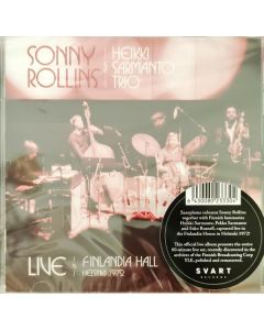 Live At Finlandia Hall Helsinki 1972