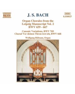 Organ Chorales From The Leipzig Manuscript, Vol. 2