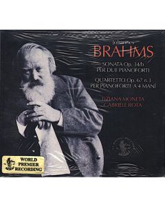 Sonata Op. 34b Per Due Pianoforti / Quartetto Op. 67 N.3 Per Pianoforte A Quattro Mani