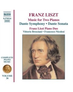 Music For Two Pianos: Dante Symphony; Dante Sonata