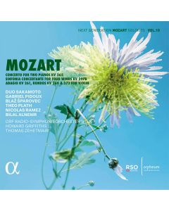 Concerto For Two Pianos KV 365 / Sinfonia Concertante For Four Winds KV 297b / Adagio KV 261, Rondos KV 269 & 373 For Violin