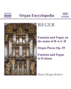 Organ Works Volume 3 - Fantasia And Fugue On The Name Of B-A-C-H, Organ Pieces Op. 59, Fantasia And Fugue In D Minor
