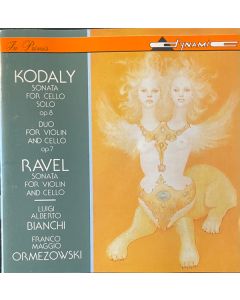 Sonata For Cello Solo Op.8/ Duo For Violin And Cello Op. 7 / Sonata For Violin And Cello