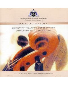 Symphony No. 3 In A Minor, Op. 56 "Scottish" / Symphony No. 4 In A, Op. 90 "Italian"