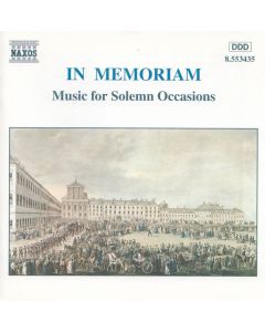 In Memoriam - Music For Solemn Occasions