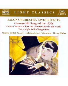 Salon Orchestra Favorites IV (German Hit Songs Of The 1930s)