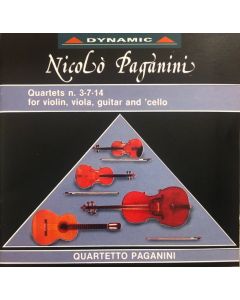 Quartets N. 3-7-14 For Violin, Viola, Guitar And 'Cello