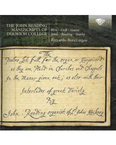 The John Reading Manuscripts Of Dulwich College