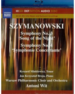 Symphony No.3 «Song Of The Night», Symphony No.4 «Symphonie Concertante»