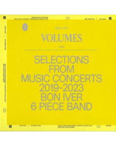 Volumes: One - Selections From Music Concerts 2019-2023 Bon Iver 6 Piece Band