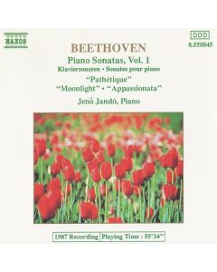 Piano Sonatas, Vol. 1 = Klaviersonaten = Sonates Pour Piano - "Pathétique" • "Moonlight" • "Appassionata"