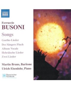 Songs (Goethe-Lieder / Des Sängers Fluch / Album Vocale / Hebräische Lieder / Zwei Lieder)