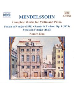 Complete Works For Violin And Piano