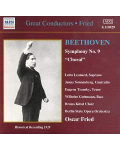Symphony No. 9 "Choral" (Historical Recording 1929)