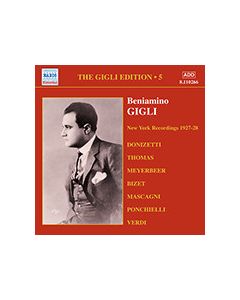 The Gigli Edition 5: New York Recordings 1927-28