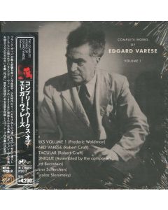Complete Works Of Edgard Varèse, Volume 1
