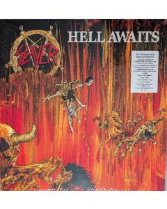 Hell Awaits. 40th Anniversary. BOX 3Lps.Fire Splatter vinyls.