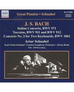 Italian Concerto BWV 971, Toccatas BWV 911 And BWV 912, Concerto No.2 For Two Keyboards BWV 1061