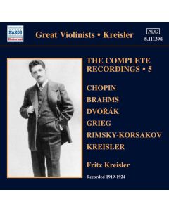 Kreisler, The Complete Recordings • 5