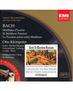 Matthäus-Passion = St Matthew Passion = La Passion Selon Saint Matthieu