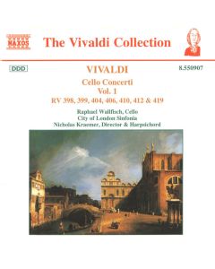 Cello Concerti Vol. 1 - RV 398, 399, 404, 406, 410, 412 & 419