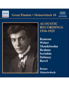 Moiseiwitsch 10: Acoustic Recordings