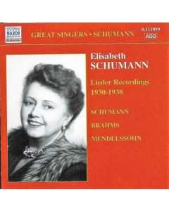 Lieder Recordings 1930 - 1938