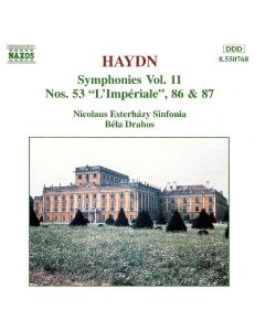 Symphonies Vol. 11 (Nos. 53 "L'Impérale", 86 & 87)