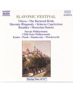 Slavonic Festival (Vltava • The Bartered Bride • Slavonic Rhapsody • Scherzo Capriccioso • Rusalka • Moravian Dances)