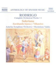 Complete Orchestral Works 1: Soleriana / Zarabanda Lejana Y Villacico