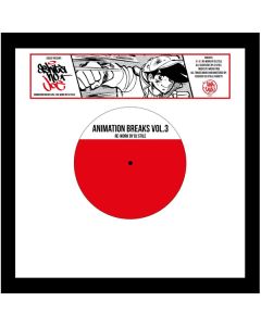 Animation Breaks Vol. 3 - ASHITA No Joe (Rocky Joe) Rework by DJ Stile (Marbled Light Red Vinyl + Sticker)