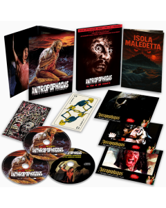 Antropophagus - 45Th Anniversary Deluxe Ed. (Blu-Ray+Dvd+CD+Comicbook Postcards)
