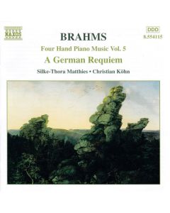 Four Hand Piano Music Vol. 5 — A German Requiem, Op. 45